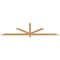 Ekena Millwork Kennewick Timber Gable Bracket, Western Red Cedar, 108"W x 22"H x 1 1/2"D x 3 1/2"F, 5/12 Pitch GBW108X22X0204KEN00SWR - alternate 1